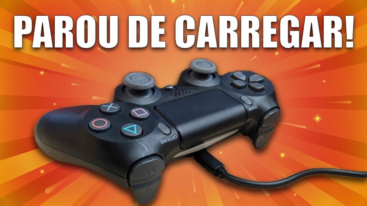 CONTROLE DE PS4 NÃO LIGA E NÃO CARREGA (RESOLVIDO)