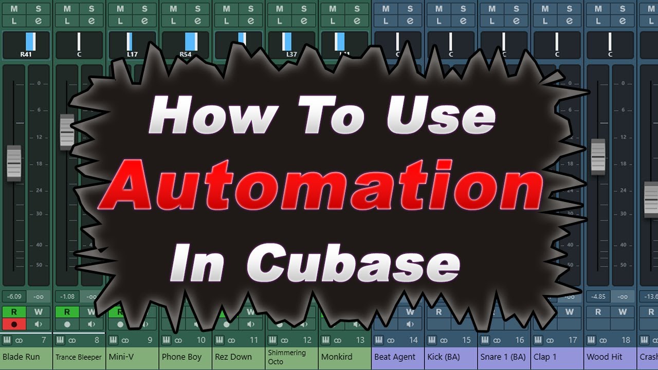 How to Use Automation in Cubase