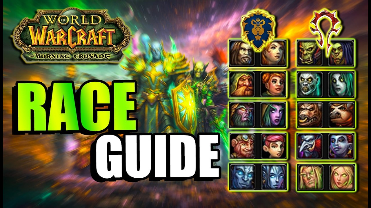 Race Breakdown, WoW TBC Classic | New Player Guide