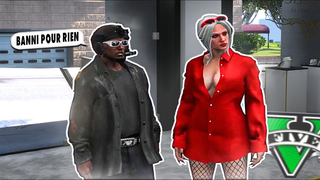 BANNI CAR JE PORTE UNE FEMME SUR CE SERVEUR ?! | Gta 5 RP