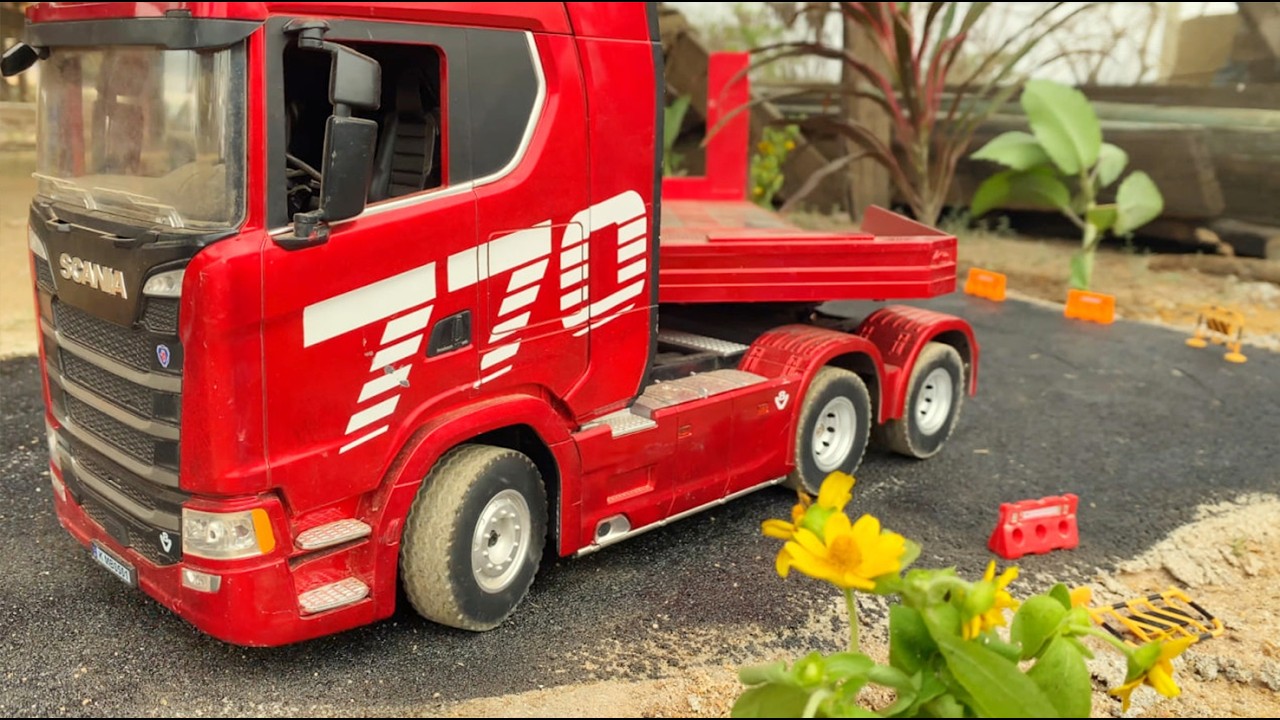 Fantastic # 04 RC Construction Site RC Excavators Dump Trucks Faszination Modellbau Friedrichshafen