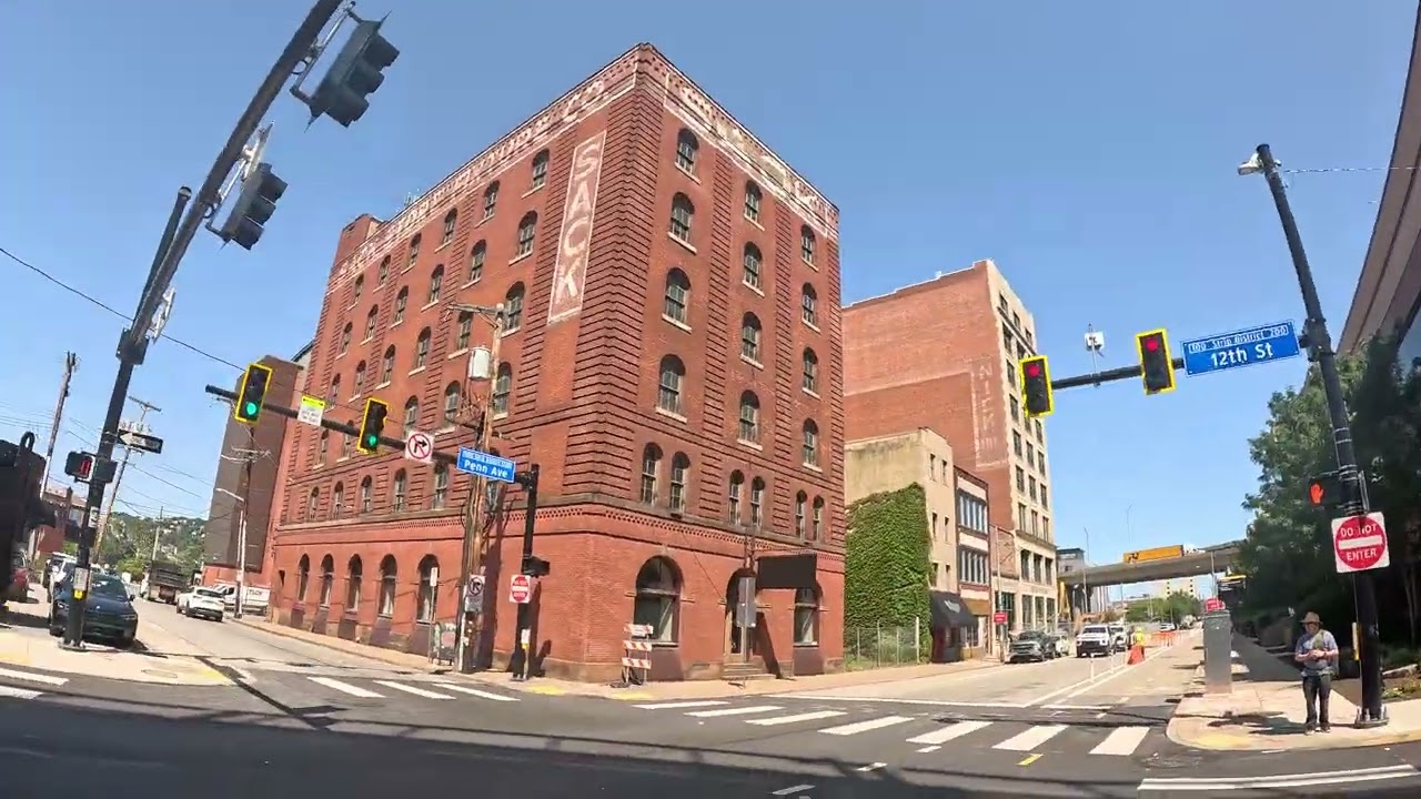 Downtown to the Strip District | Sunnyside Ride with Pittsburgh Ambience