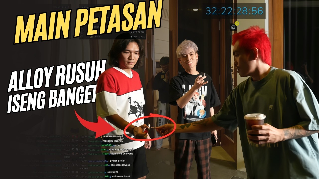 RUSUH BANGET! 😭 ALOY ISENG MAIN PETASAN BIKIN SEMUA KAGET | MARAPTHON S3 alloy, yuka, ibot, michele