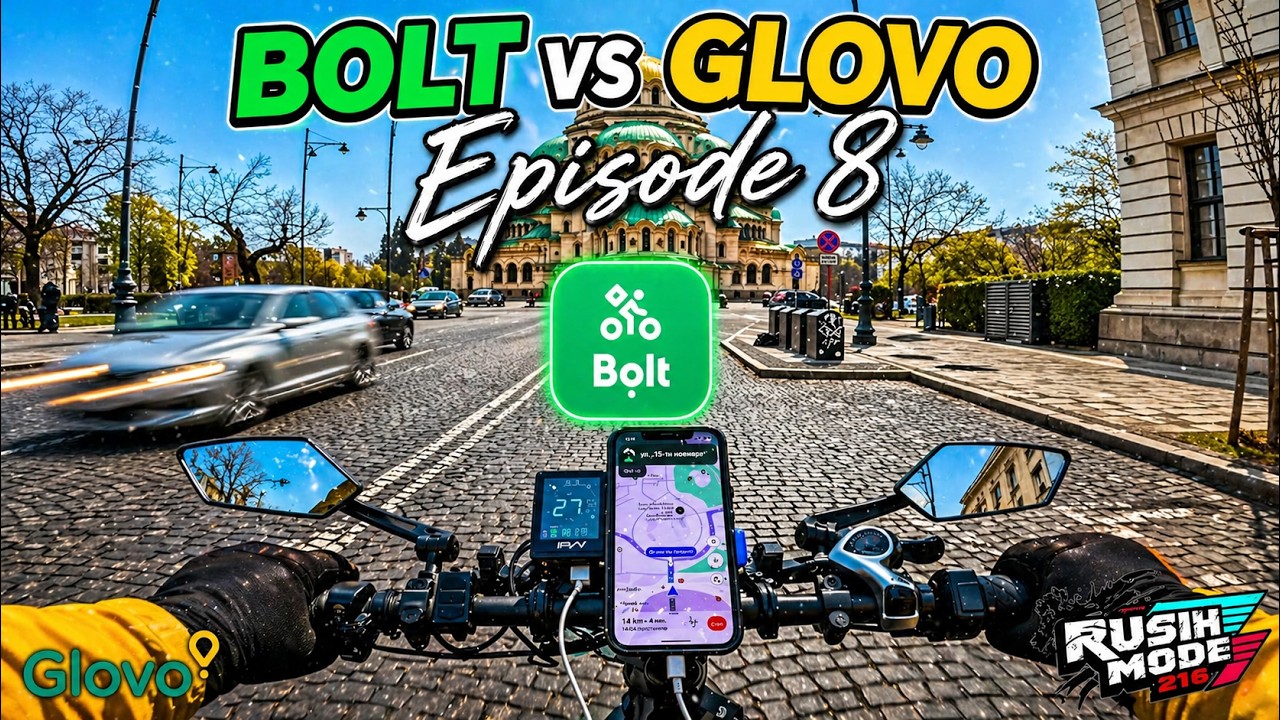 EP.8 | Trying Bolt Food (New Delivery App Test) | Sofia, Bulgaria | POV Bolt x Glovo