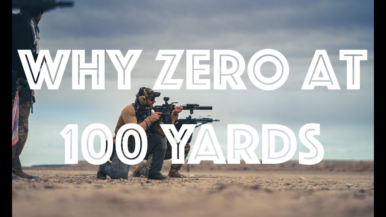 Почему мы пристреливаемся на 100 ярдах — AR15