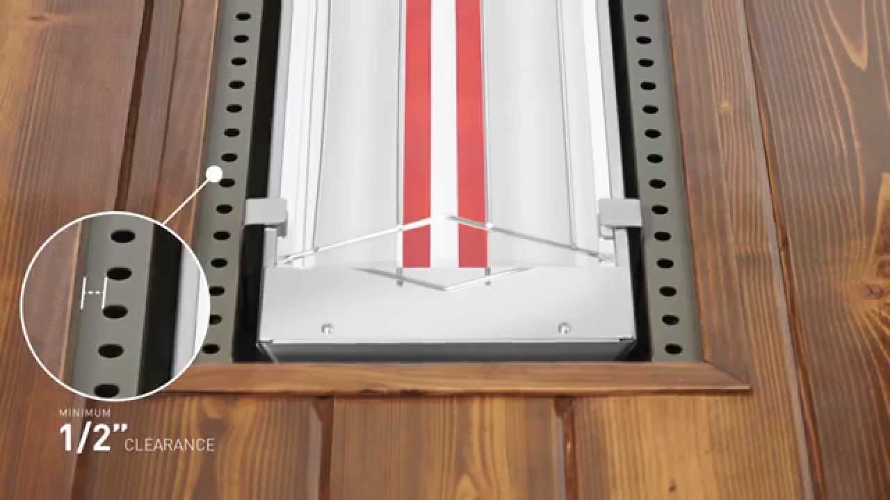 How to Flush Mount an Infratech W-Series or WD-Series Heater