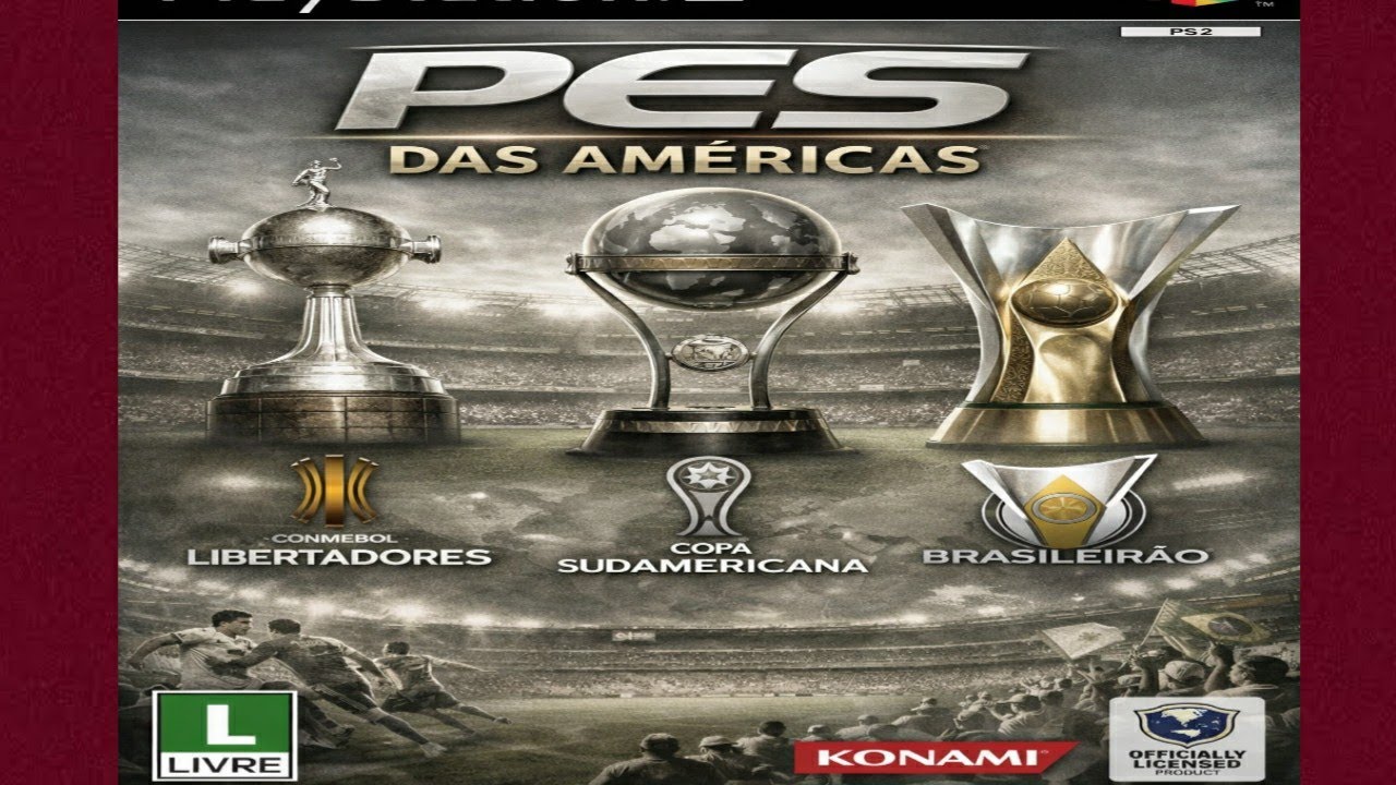 PES DAS AMÉRICAS [ PS2]  CONMEBOL  LIBERTADORES SUL-AMERICANA & BRASILEIRÃO 