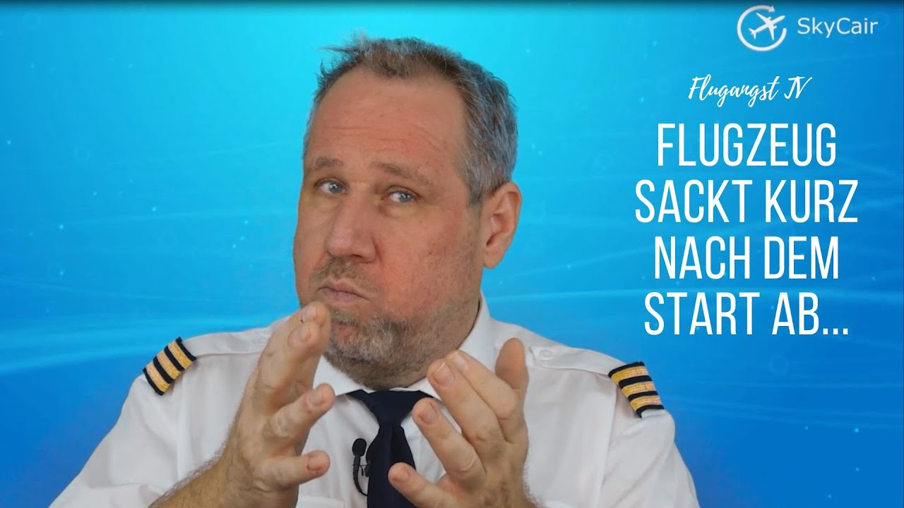 Flugangst beim Start: Warum das Flugzeug „absackt“