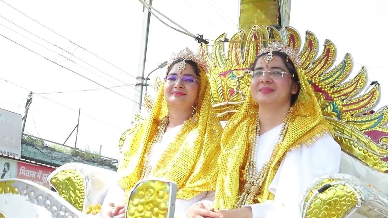 Shobha Yatra (Day-1) of Samarpan Samaroh of Brahma Kumaris Sisters, Ambala City