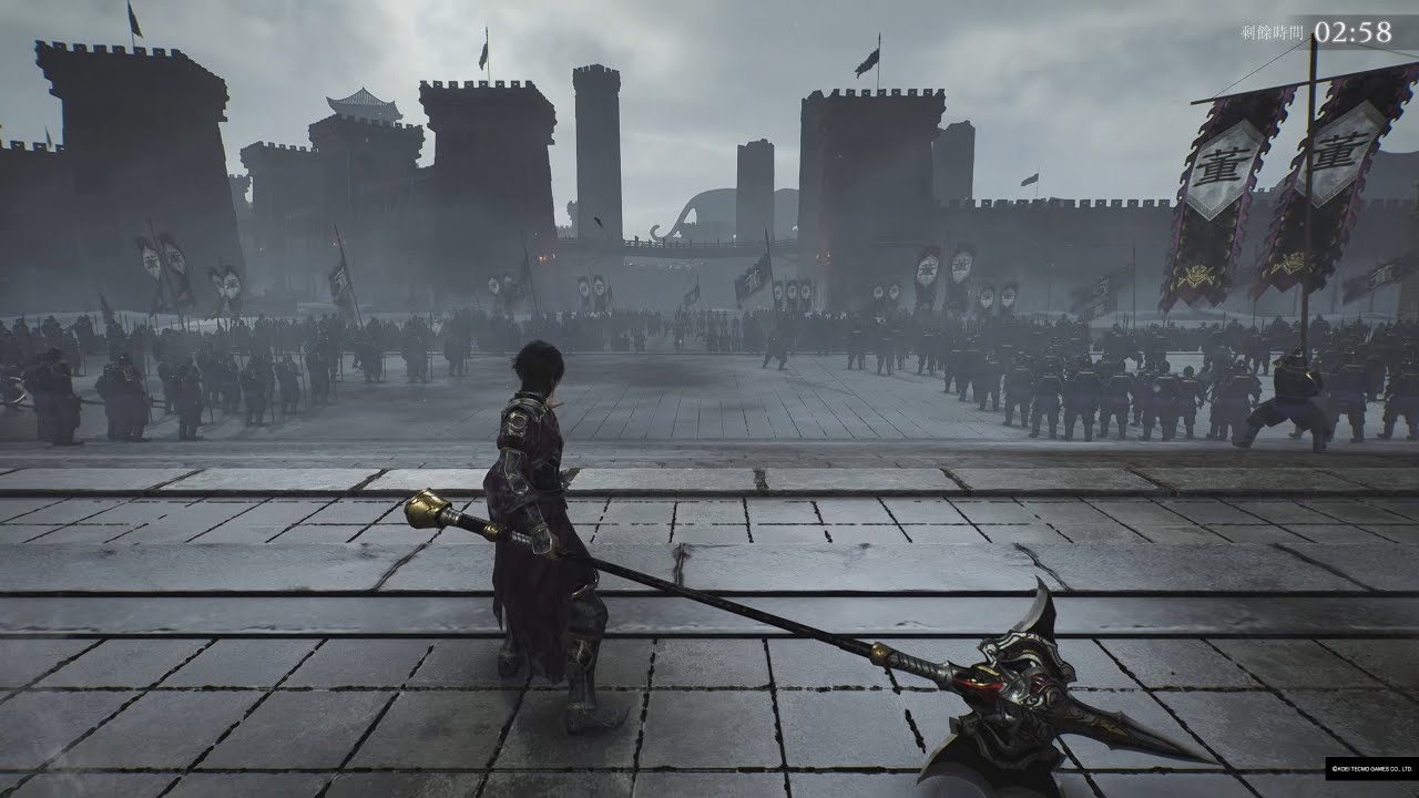 ［DLC 夢幻四英傑］ 真・三國無雙 起源 董卓線 虎牢關之戰  勇戰無雙之人 方天戟使用  無道具 全滅  全拯救 挑戰成功