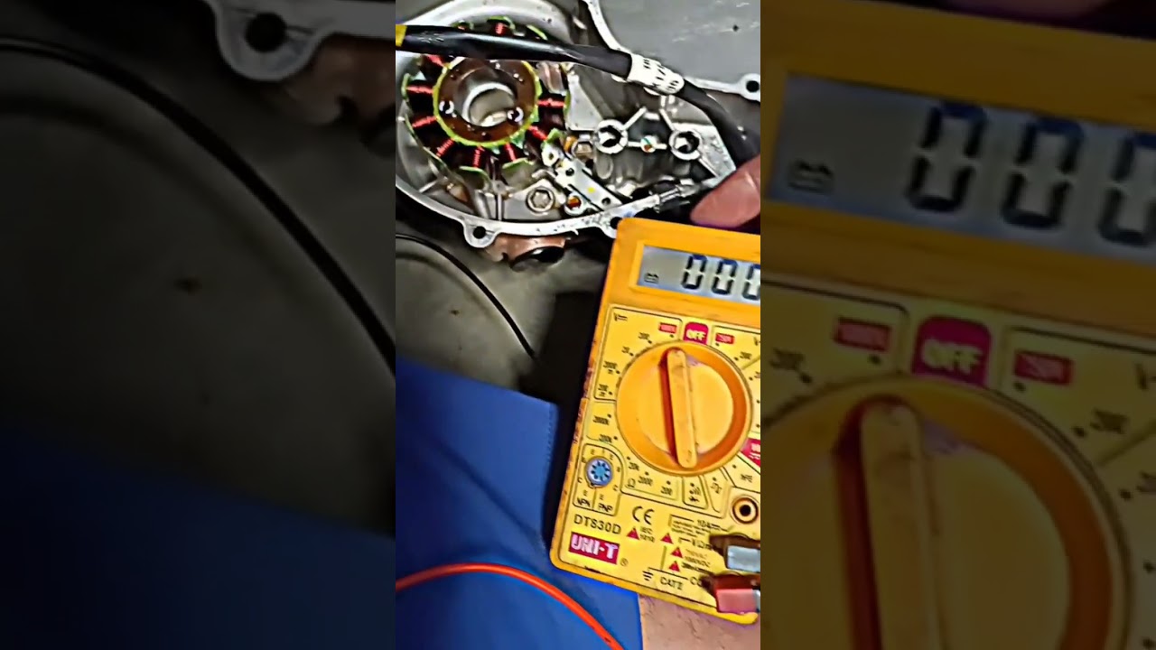 Pulsar ki magnet coil check Karen mitr se jahid malik