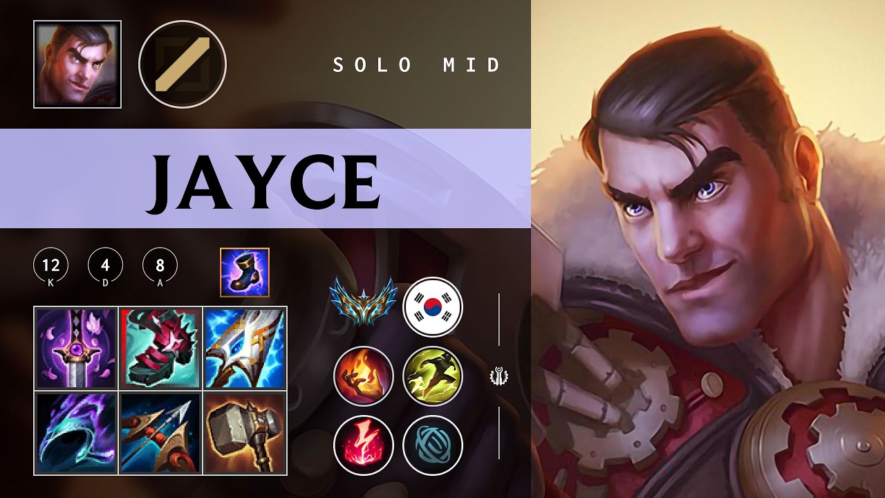 Jayce Mid vs Sion - KR Challenger Patch 26.04
