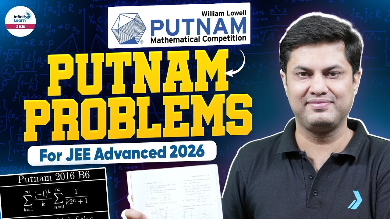 Putnam Problems For JEE Advanced 2026 || #JEE2026 #JEEMath || @SriChaitanyaAcademyJEE