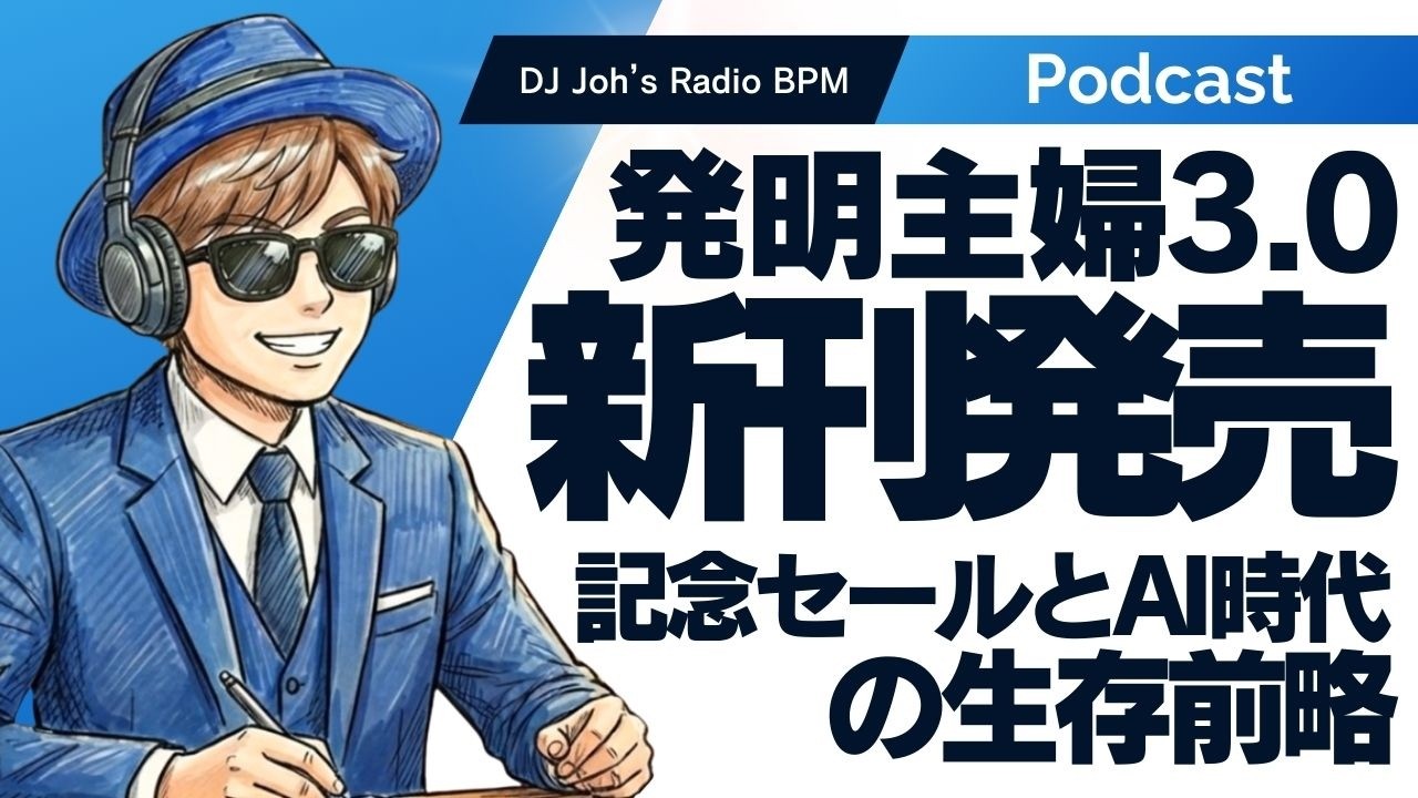 【notePodcast】新刊発売記念セールとAI時代の生存戦略