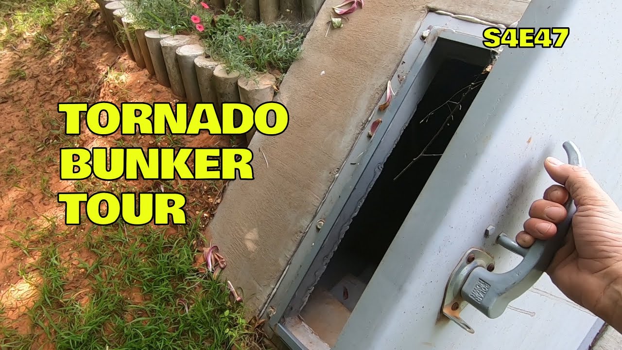 Tornado Shelter Tour S4E47 #tornadoshelter #tornado #bunker #stormsafe #shelter