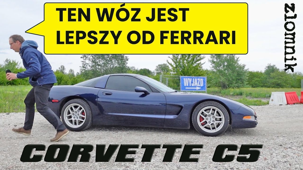 Złomnik: Corvette C5 pali mniej niż twój Passat