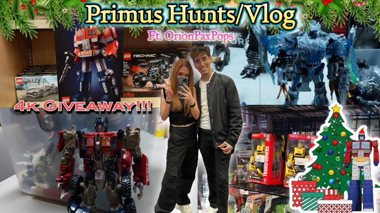WE HIT A GOLD MINE🔥🤯!! Ft.@orionpaxpops[PrimusHunts/Vlog + 4K Giveaway🎁!]#transformers