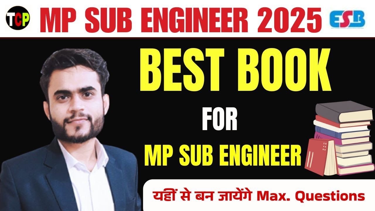 👉 Best Book for MP Sub Engineer 2025-26 | Civil Engineering PYQ Book Review | The Civil Point 