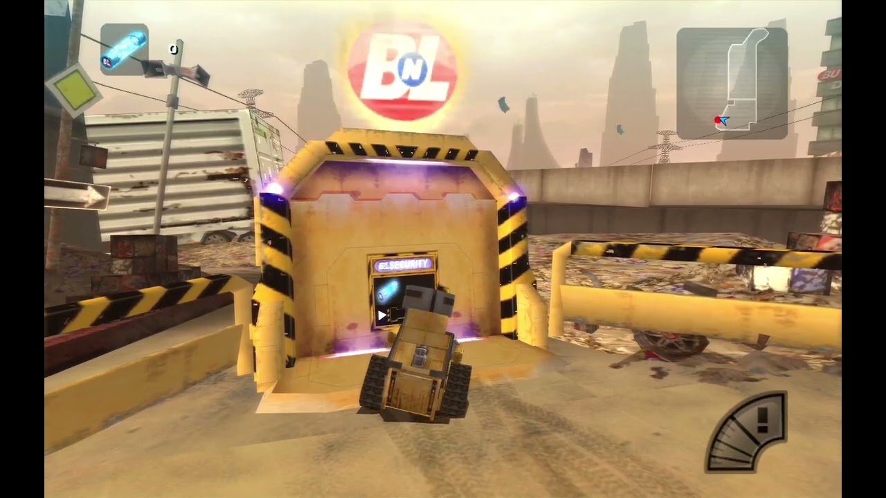 Lets Play WALL-E #001 Der letzte räumt die Erde auf (und verbessert die Grafik)