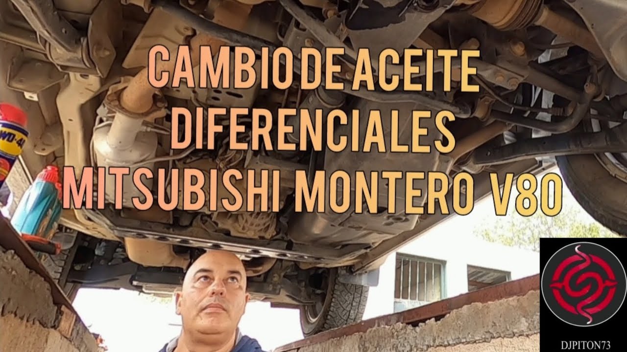 Cambio Aceite Diferenciales Mitsubishi Montero V80