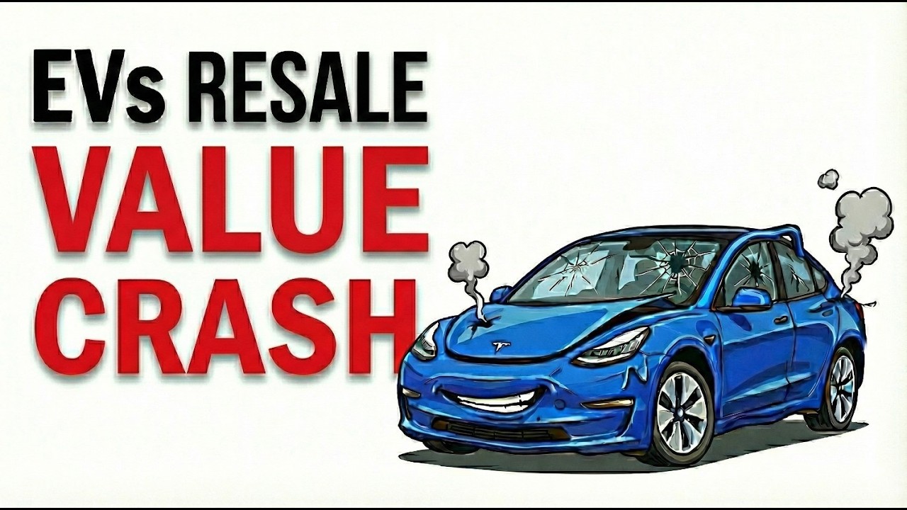 EV Resale Value Crash: Why Electric Cars Lose 58.8% in 5 Years?