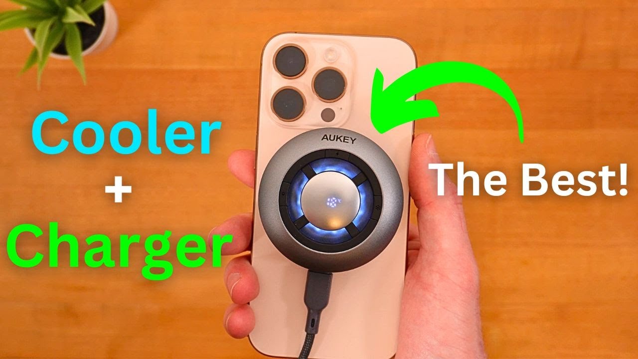 AUKEY Qi2 Wireless Charger + Cooler REVIEW! The ULTIMATE Charger/Cooler Combo! [MagFusion GameFrost]