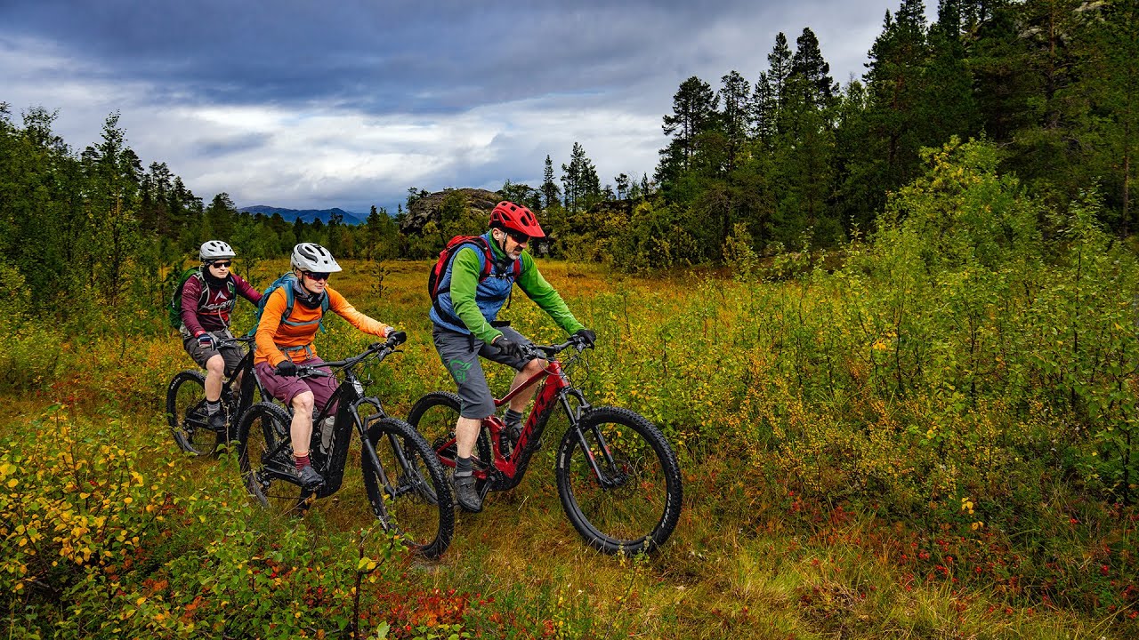 Biking in Norway - Alta - Jorra trail - long version
