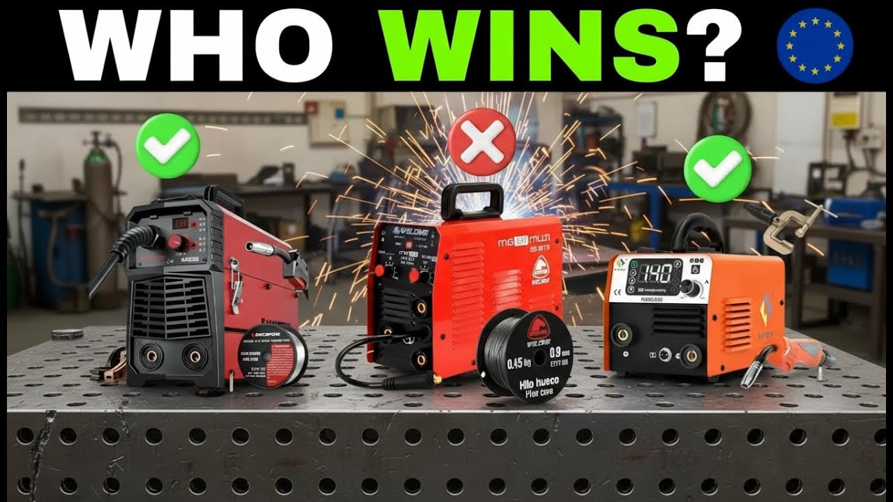 ✅ 7 Best Gasless MIG Welders in Europe [2026] 🔥 Don&rsquo;t Choose the Wrong One!