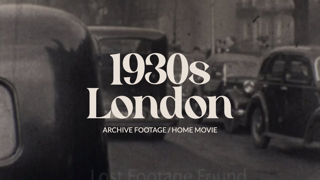 Archive footage of Marriage Ceremony, London, 1930s home movie film