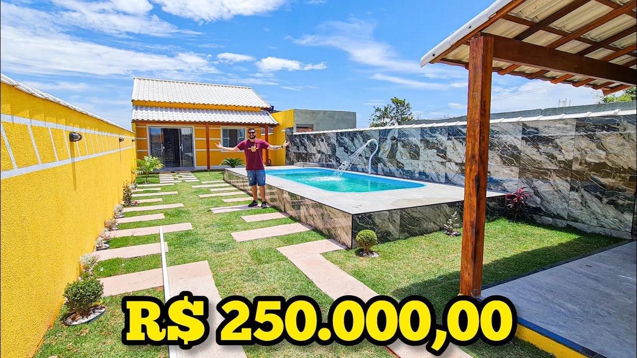 CASA A VENDA EM TAMOIOS CABO FRIO - RJ | CARLOS ROCHA