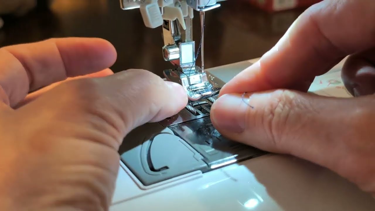 Brother XR3774 Threading the Bobbin and Machine Tutorial Instruction Video