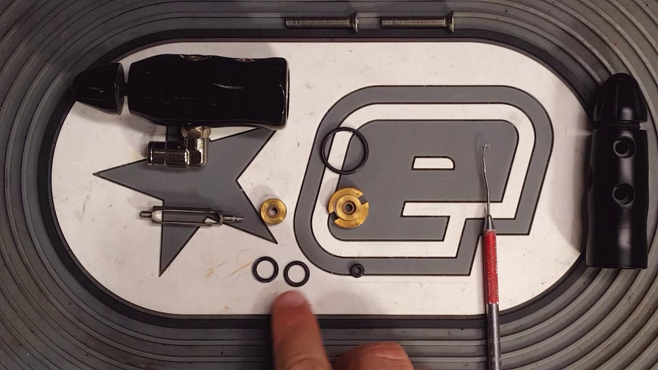 CP Direct Mount ASA (old + new) - Parts Rebuild with Paintball Tek