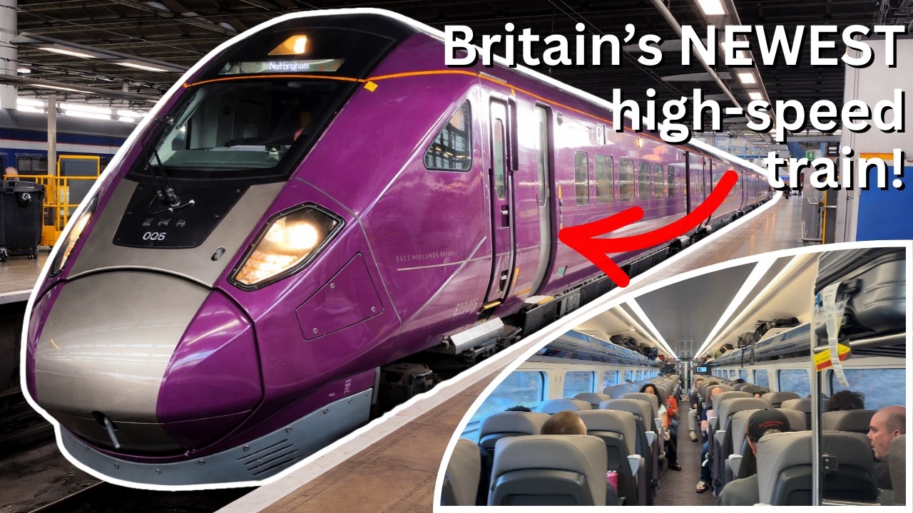 I Went on Britain's Newest High-Speed Train... and Everything Went Wrong!