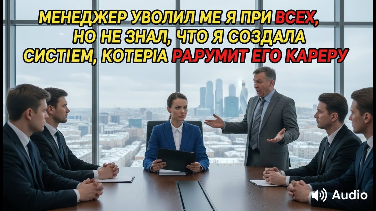 ТАЙНЫЙ ДОКУМЕНТ В РУКАХ УВОЛЕННОЙ ЖЕНЩИНЫ РАЗРУШИЛ ИМПЕРИЮ НАЧАЛЬНИКА ПОСЛЕ ПУБЛИЧНОГО УНИЖЕНИЯ