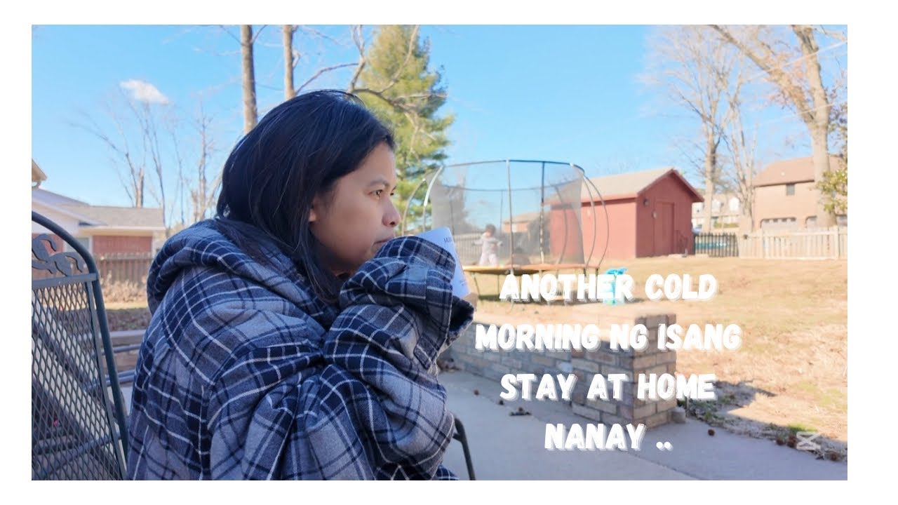 BUHAY STAY AT HOME MOM SA 🇺🇸|MORNING ROUTINE|NAGLARO SA TRAMPOLINE ANG NANAY