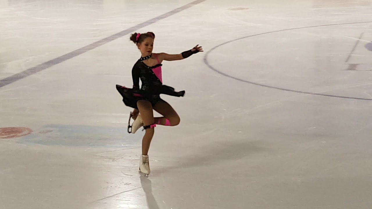 Elisa programme libre danse sur glace- Limoges 2018