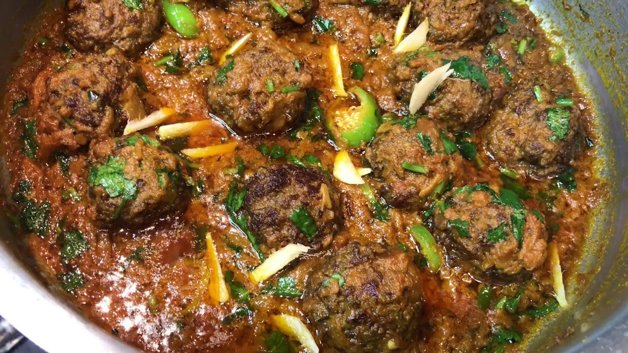 Swadish Kofta recipe |meatballs curry| kebab Karahi | simple & easy recipe
