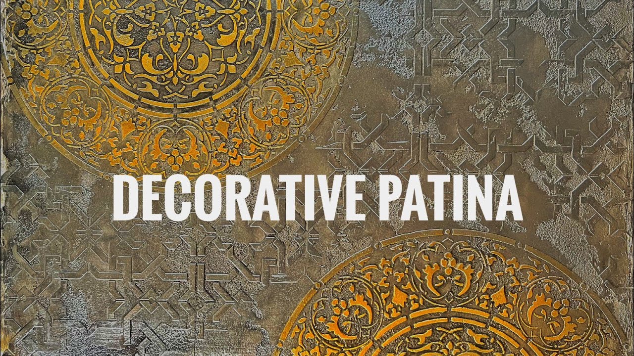 Wall patina training/Teaching decorative patina
