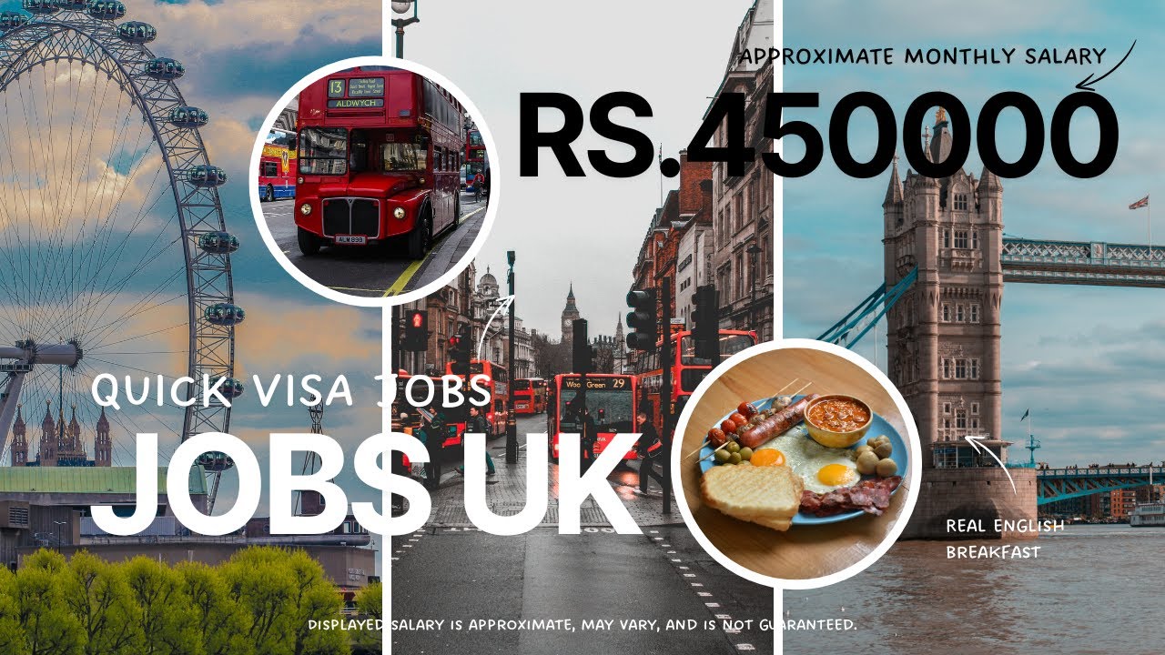 Quick Visa Jobs in the UK for Indians | Top UK Jobs | Apply from India | Foreign Job Vacancies