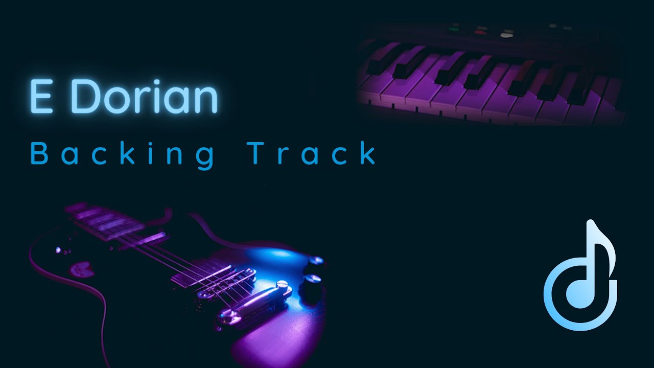E Dorian backing track for guitar | Cosmic Flight