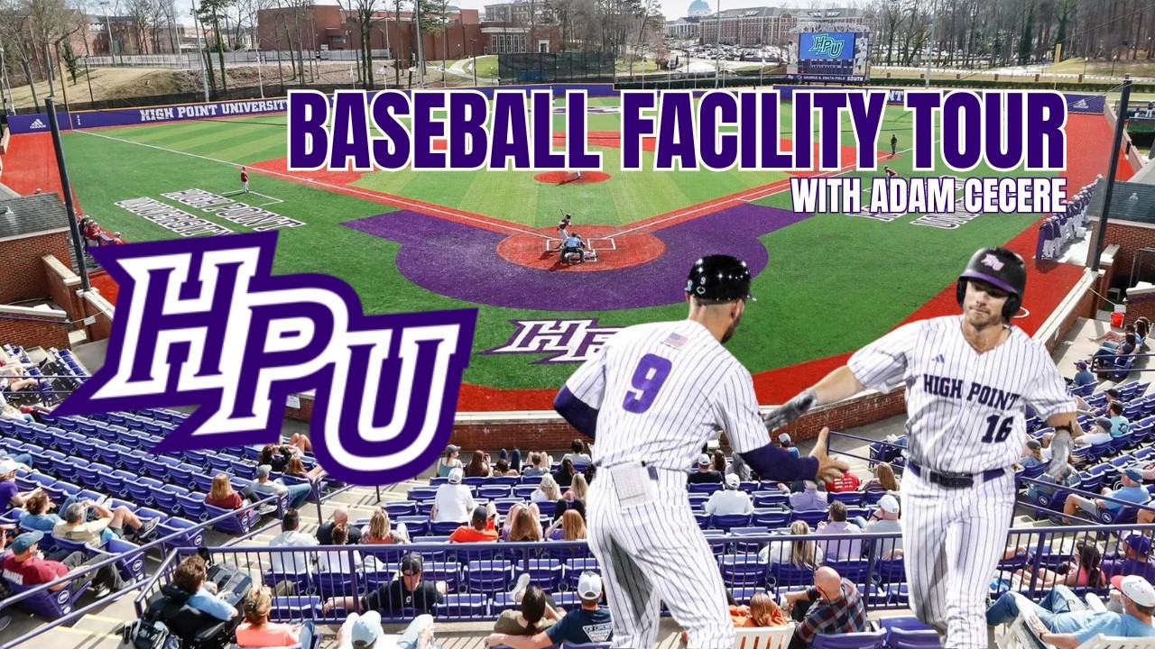 Inside High Point University's Baseball Facility! FULL ACCESS BEHIND THE SCENES TOUR!