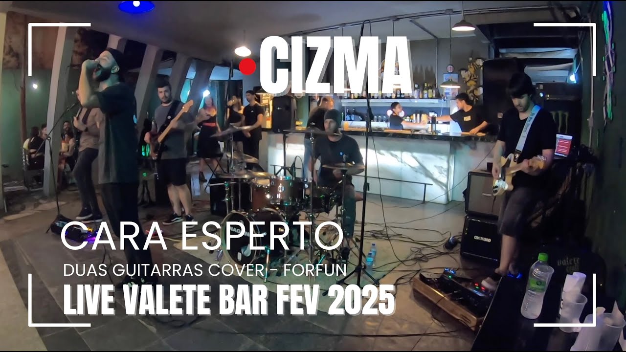 Cara esperto (LIVE Valete bar fev/2025) Cover Duas Guitarras
