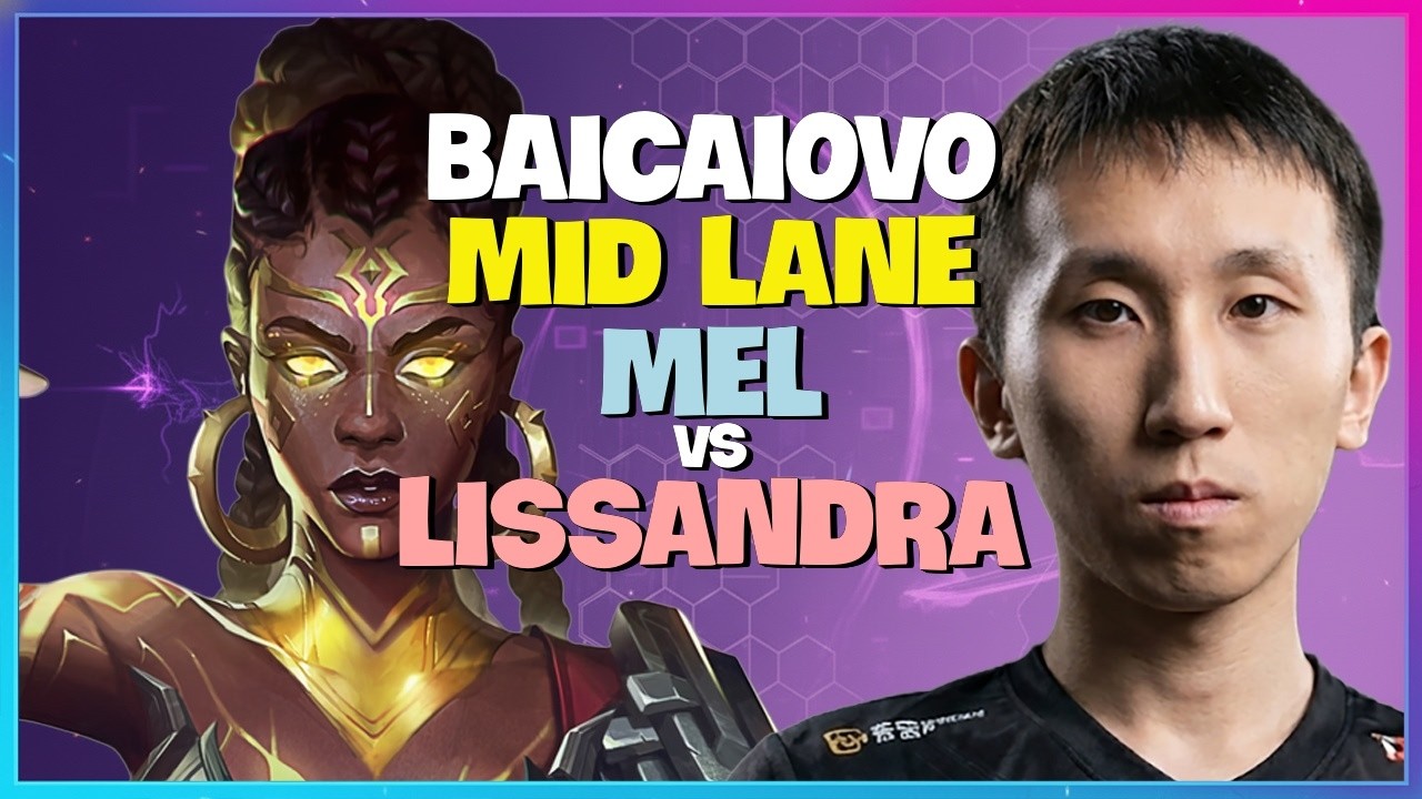 Baicaiovo Mel : This CN Super Server Legend is DEVASTATING Lissandra with INSANE Mechanics - Engsub