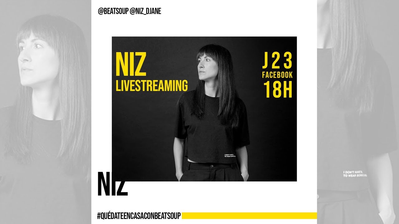 NiZ - BEATSOUP Livestreaming (TECHNO) #Qu&eacute;dateEnCasa