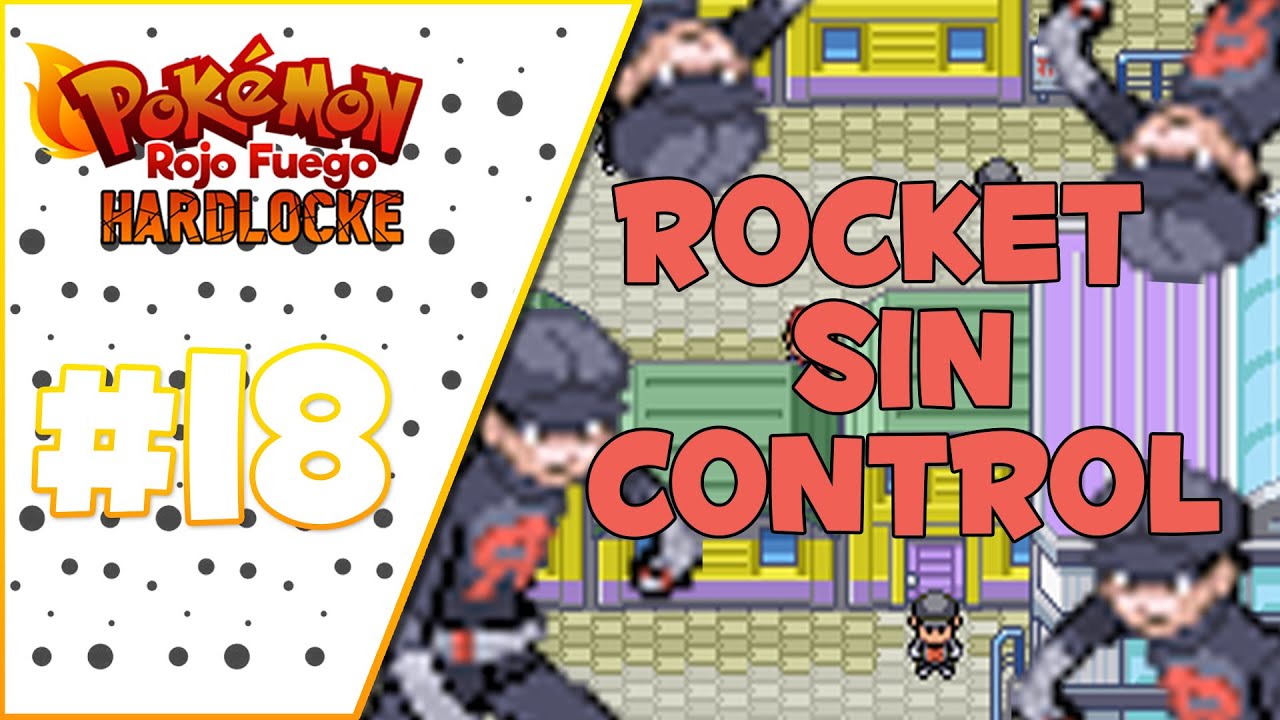 EL TEAM ROCKET INVADE AZAFRÁN | Pokémon Rojo Fuego Hardlokce Ep18 RTN2