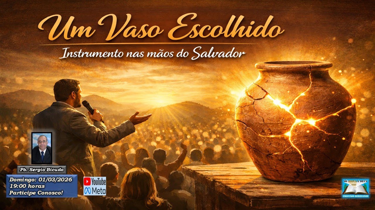 UM VASO ESCOLHIDO - Instrumento nas Mãos do Salvador 📱