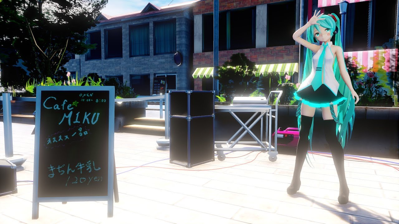 [MMD 4K] 18007 Cute Miku Ievan Polkka [DL][RAY 1.5.0]