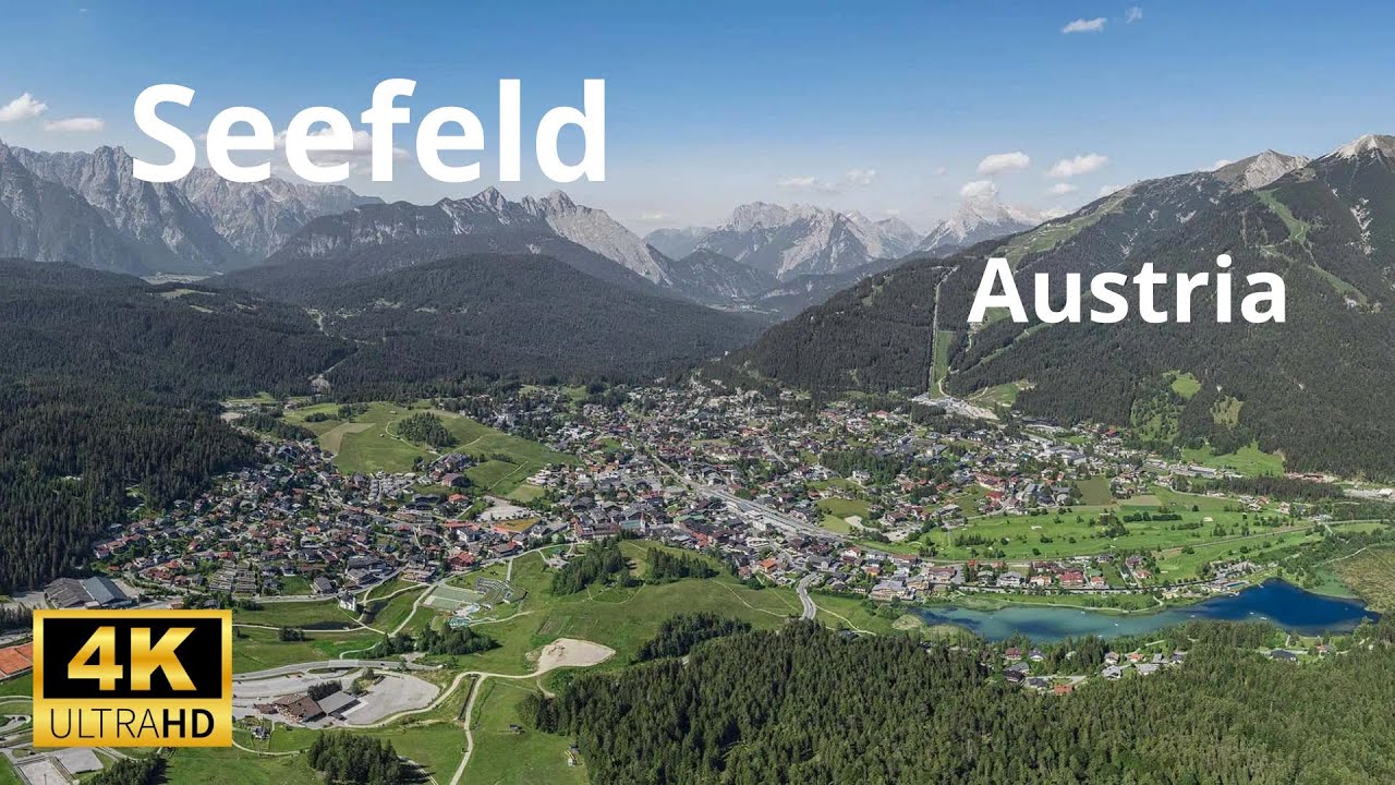 🇦🇹 Seefeld in Tirol, Austria, Walking tour 4k 60 fps