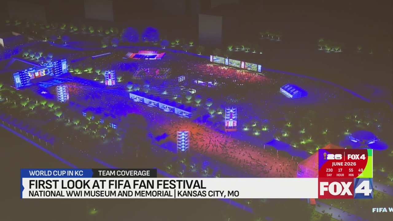 KC2026 gives first look at World Cup FIFA Fan Festival