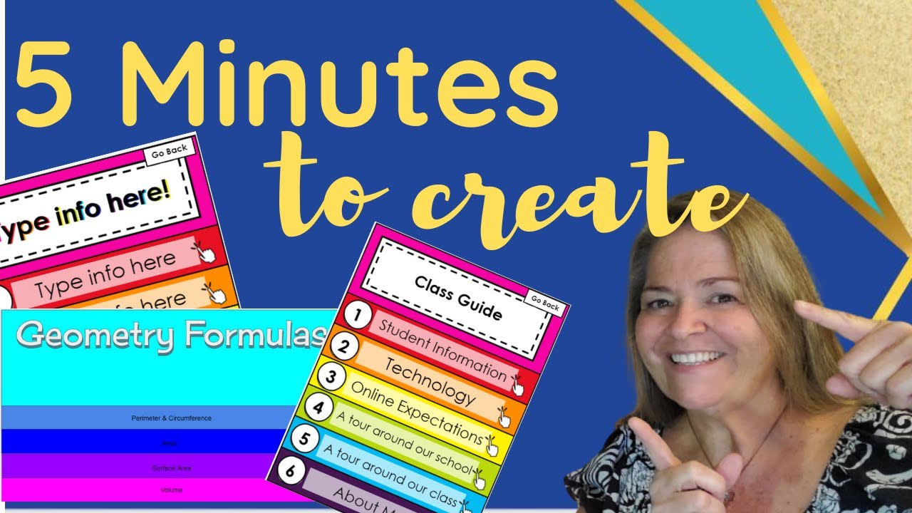 Digital Interactive Notebook Google Slides | Digital Flipbook